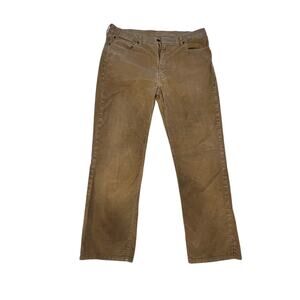 Levi's Men’s 514 Beige/Tan Corduroy Pants‎ Size 38x32 Preppy Academic Classic